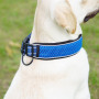 Manufacturer wholesale breathable dog collar with reflective light strip