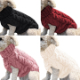 Manufacturer wholesale multi-colors warm soft pet dog sweater winter clothes