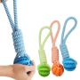 Wholesale Rope Tpr Feeder Ball Pet Dog Chew Toys
