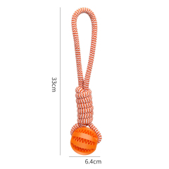 Wholesale Rope Tpr Feeder Ball Pet Dog Chew Toys
