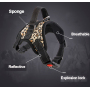Manufacturer wholesale reflective breathable multi-design big pet dog harness