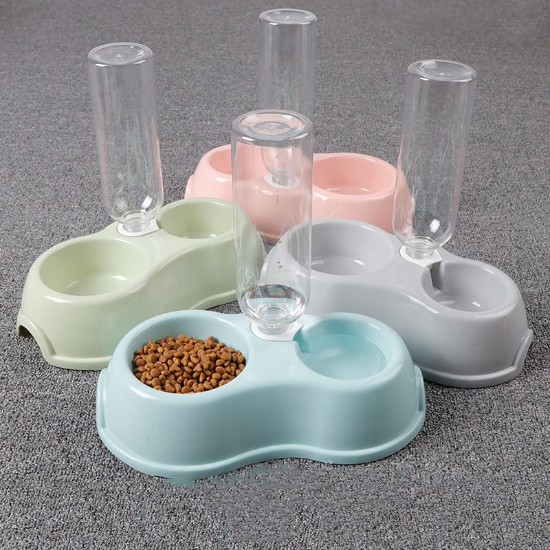 Manufacturer Wholesale Plastic Portable Dog Bowls with Water Bottle