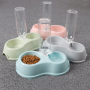 Manufacturer Wholesale Plastic Portable Dog Bowls with Water Bottle
