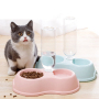 Manufacturer Wholesale Plastic Portable Dog Bowls with Water Bottle