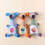 Manufacturer wholesale chewing squeaky dog plush tpr toys