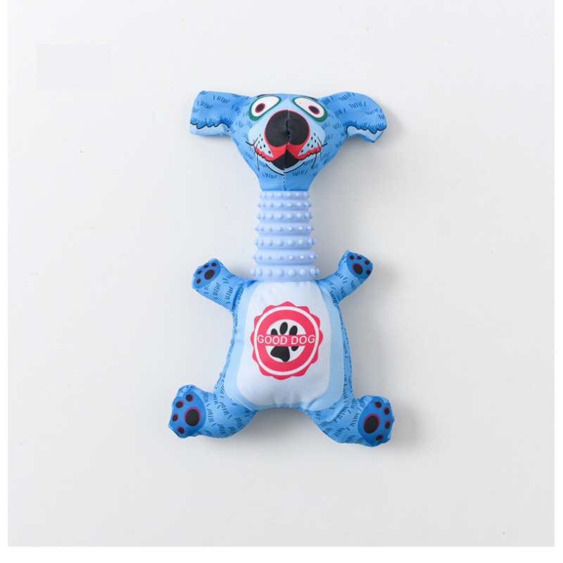 Manufacturer wholesale chewing squeaky dog plush tpr toys