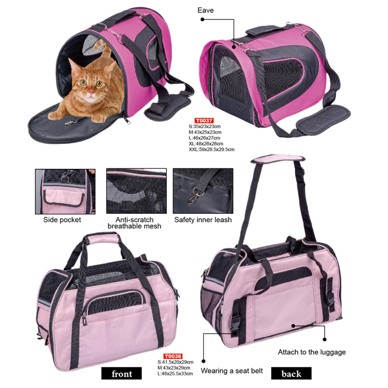 Manufacturer Wholesale Travel Portable Breathable Cheap Pet Carrier Bag