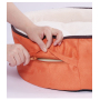 Manufacturer wholesale multi-colors short plush suede memory foam dog sofa bed