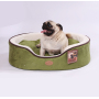 Manufacturer wholesale multi-colors short plush suede memory foam dog sofa bed