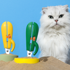 Manufacturer wholesale yellow green battery cat dog nail clippers with led light