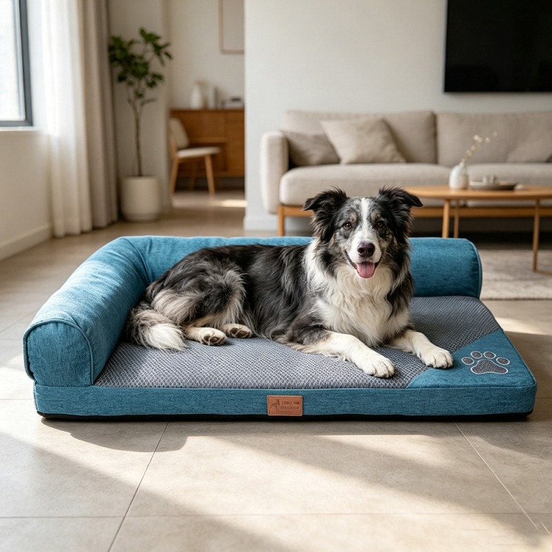 Manufacturer Wholesale Custom Logo Detachable Large Cat Dog Bed Sofa