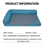 Manufacturer Wholesale Custom Logo Detachable Large Cat Dog Bed Sofa