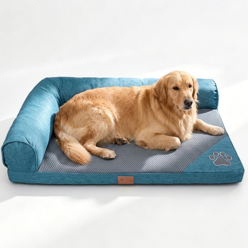 Manufacturer Wholesale Custom Logo Detachable Large Cat Dog Bed Sofa