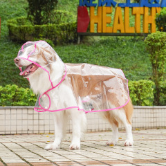 Wholesale Cheap Waterproof Transparent Dog Raincoats