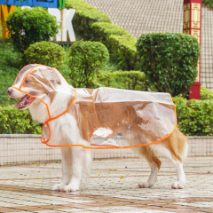 Wholesale Cheap Waterproof Transparent Dog Raincoats