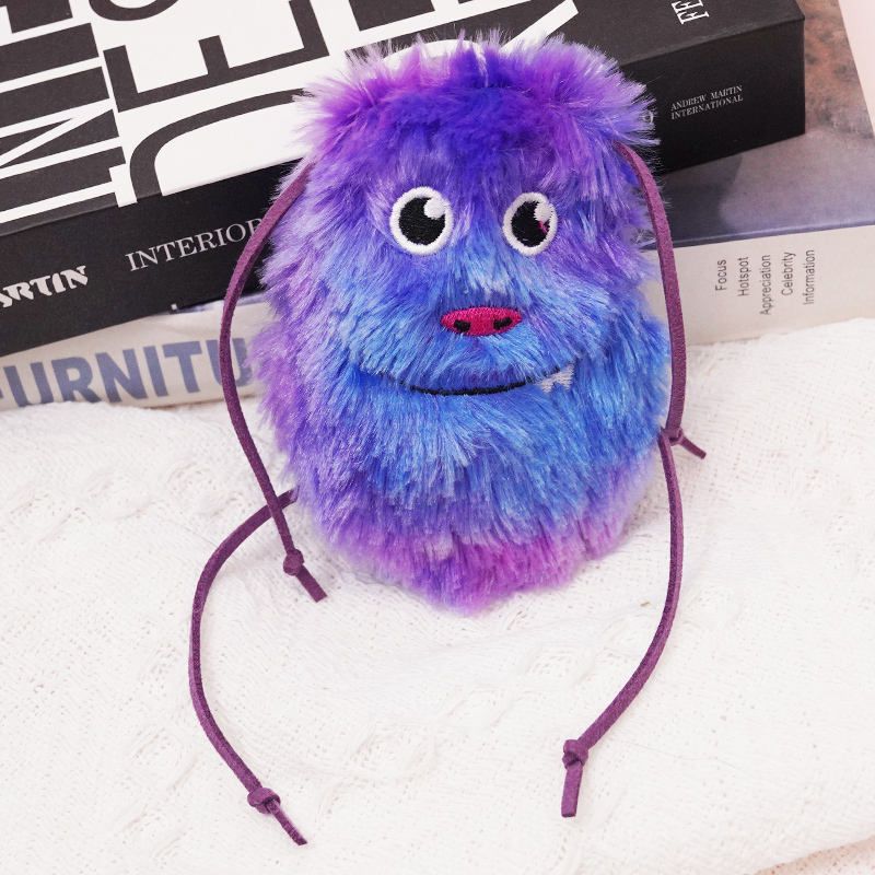 Manufacturer wholesale pink purple blue yellow cat plush toy
