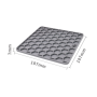 Manufacturer wholesale blue green black grey silicone dog slow feeder mat stick on the wall