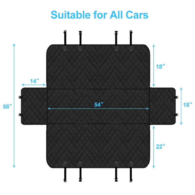 Manufacturer wholesale oxford waterproof dog car seat cover