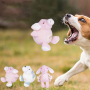 Manufacturer wholesale short plush squeaky dog chewing toy