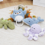 Manufacturer wholesale short plush squeaky dog chewing toy