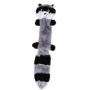 Manufacturer wholesale no stuffing squeaky fox squirrel raccoon bear dog plush toys
