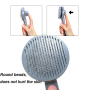 Manufacturer wholesale cat dog comb with round beads one-click hair removal