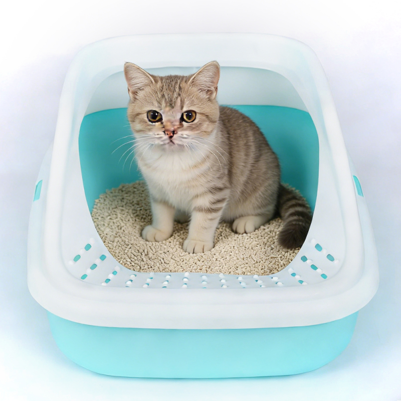 Wholesale Plastic Detachable Cat Litter Tray