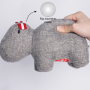 Manufacturer Wholesale Custom Logo Squeaky Dog Pet Chew Toys