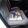Manufacturer wholesale foldable grey front dog car seat