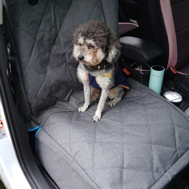 Manufacturer wholesale foldable grey front dog car seat