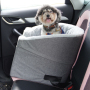Manufacturer wholesale foldable grey front dog car seat