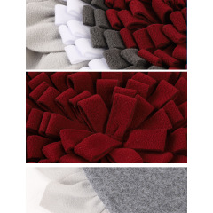 Manufacturer wholesale grey green blue dog snuffle mat sun flower design