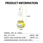 Wholesale Detachable Feather Interactive Cat Toy with Light
