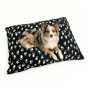 Wholesale Custom Logo Black Non Woven Bottom Large Pet Product Bed Cat Dog Cushion