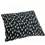 Wholesale Custom Logo Black Non Woven Bottom Large Pet Product Bed Cat Dog Cushion