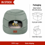Manufacturer Wholesale Custom Logo Sponge Warm Nest Cat Beds for Indoor Cats