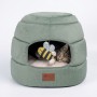 Manufacturer Wholesale Custom Logo Sponge Warm Nest Cat Beds for Indoor Cats