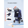 Manufacturer wholesale foldable breathable travel portable dog stroller