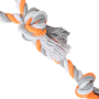 Manufacturer wholesale color interlaced free sample pet dog cotton rope toy