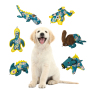 Manufacturer wholesale chew dog pp cotton stuffed toys set jungle series