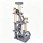 Manufacturer Wholesale High Quality Sisal Wood Stairs Tower Cat Tree House