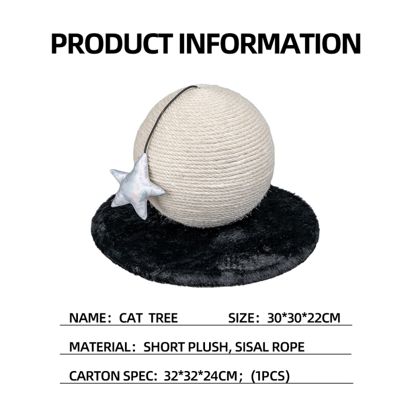 Manufacturer Wholesale Sisal Cat Scratcher Ball