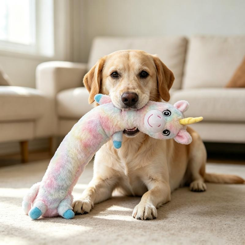Wholesale Custom Logo High Quality Chew Durable Long Plush Dog Pet Toy