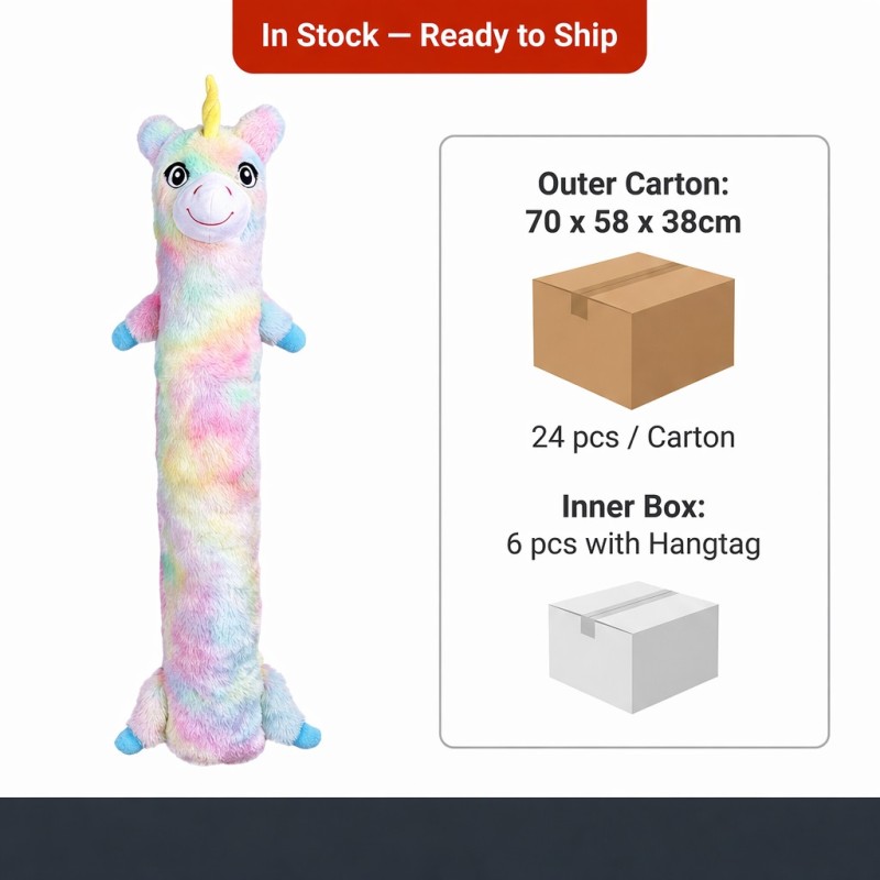Wholesale Custom Logo High Quality Chew Durable Long Plush Dog Pet Toy
