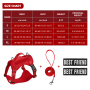 Wholesale Pet Supplier Breathable Dog Leash Harness