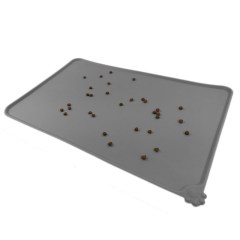 Manufacturer wholesale custom logo silicone waterproof pet dog feeding mat