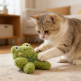 Wholesale Cute Cat Plush Toy with Catnip Ball