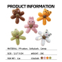 Wholesale Cute Cat Plush Toy with Catnip Ball