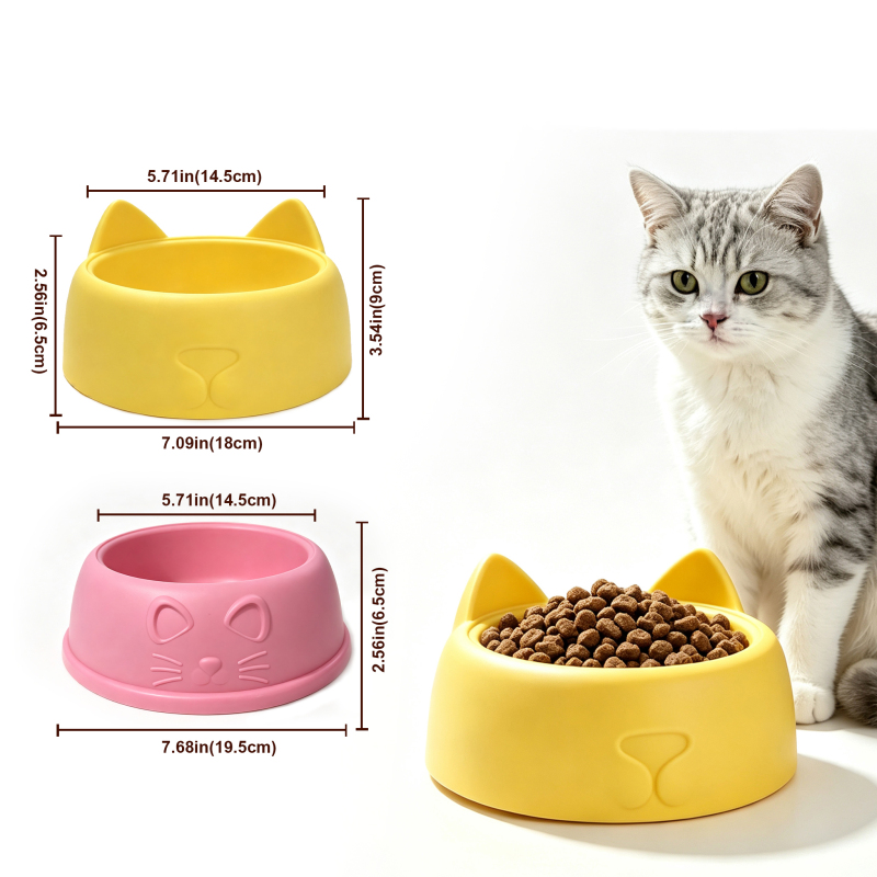 Wholesale Washable Indoor Outdoor Plastic Dog Cat Pet Bowls