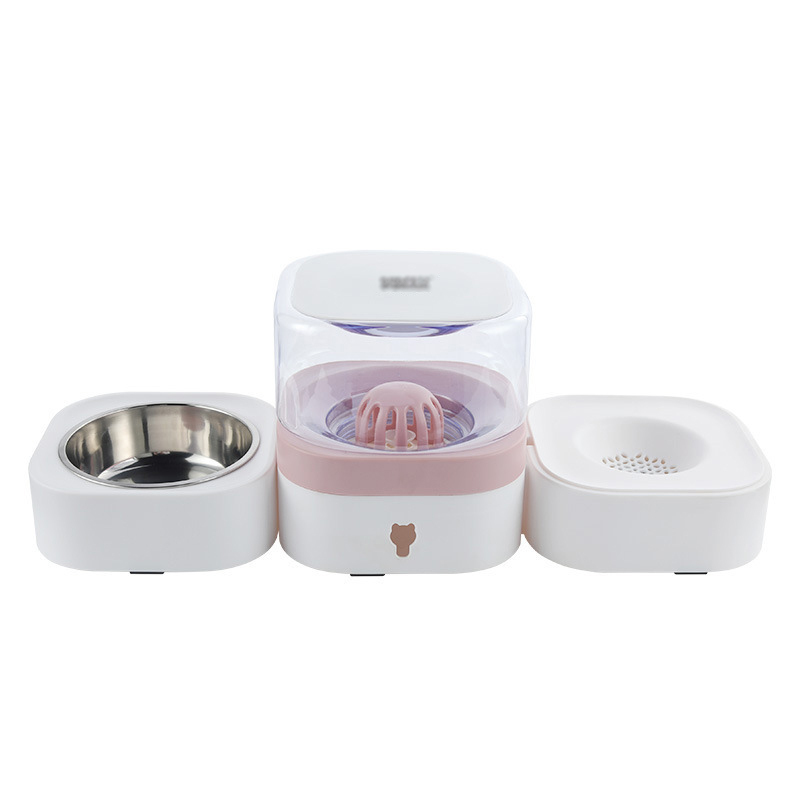 Wholesale Plastic Pet Feeder Cat Dog Bowls and Water Dispenser
